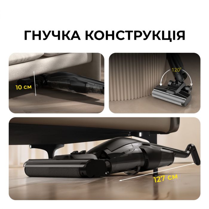 Акумуляторний миючий пилосос Deerma VX100 Ultra (DEM-VX100ULTRA)