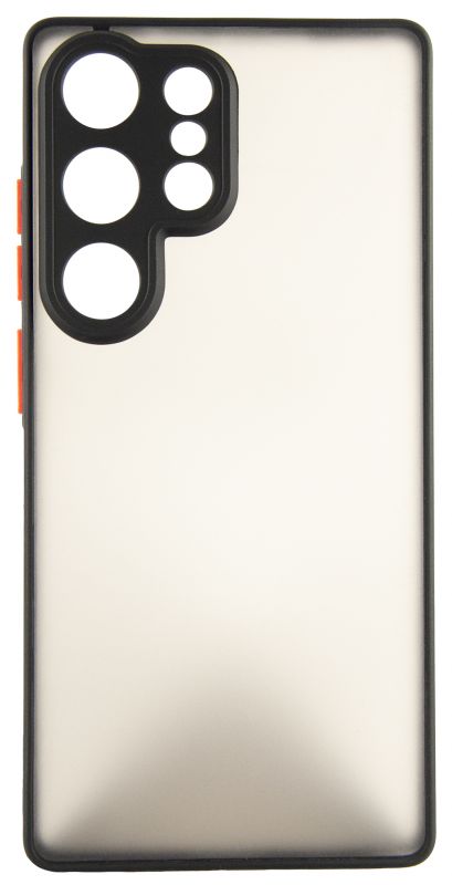 Чохол-накладка Dengos Matt для Samsung Galaxy S25 Ultra SM-S938 Black (DG-KM-144) + захисне скло