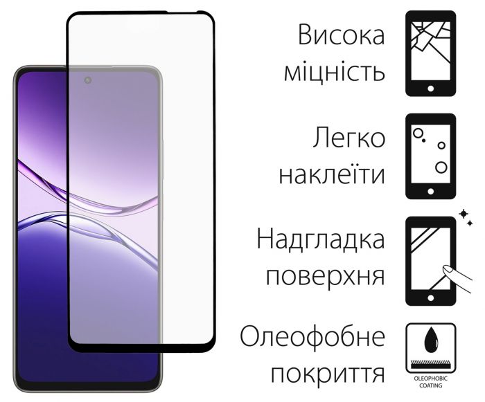 Чохол-накладка Dengos для Oppo A5 Pro Mint Full Glue (DG-KM-153) + захисне скло