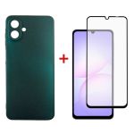 Чохол-накладка Dengos Soft для Samsung Galaxy A07 Green (DG-KM-166) + захисне скло