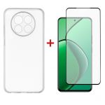 Чохол-накладка Dengos Soft для Realme 12 4G/5G Clear (DG-KM-173) + захисне скло