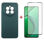 Чохол-накладка Dengos Soft для Realme 12 4G/5G Green (DG-KM-184) + захисне скло