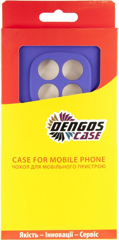 Чохол-накладка Dengos Carbon для Poco X7 5G Violet (DG-TPU-CRBN-230)