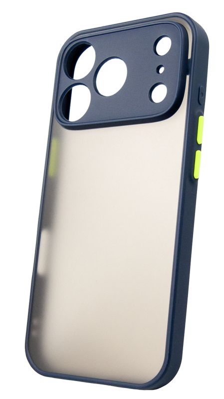 Чохол-накладка Dengos Matt для iPhone 17 Pro Blue (DG-TPU-MATT-171)