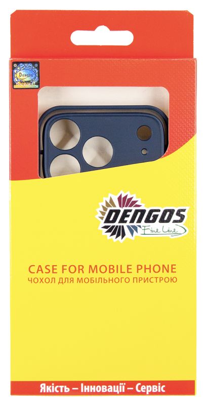Чохол-накладка Dengos Matt для iPhone 17 Pro Blue (DG-TPU-MATT-171)