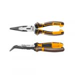 Довгогубці вигнуті «Profi» 200 мм INGCO INDUSTRIAL