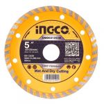 Диск алмазний турбохвиля 125×7,5×22,2 INGCO