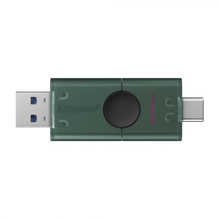 Флеш-накопичувач USB3.2 256GB Type-C Kingston DataTraveler Duo Green (DTDEG2/256GB)
