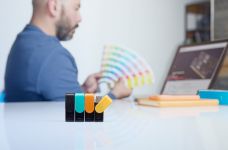 Флеш-накопичувач USB3.2 256GB Kingston DataTraveler Exodia S Black/Orange (DTXS/256GB)