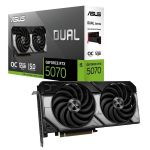 Відеокарта GF RTX 5070 12GB GDDR7 Dual OC Asus (DUAL-RTX5070-O12G)