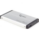 Зовнішня кишеня Gembird для підключення SATA HDD 2.5", USB 3.0, Silver (EE2-U3S-2-S)