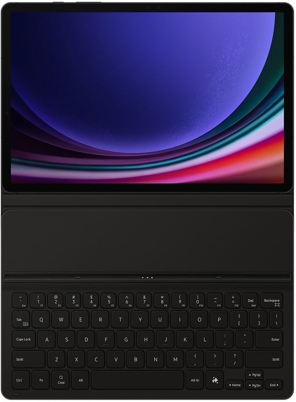 Чохол-клавіатура Samsung Book Cover Keyboard Slim AI Key для Samsung Galaxy Tab S9 11.0 SM-X710/SM-X716/Tab S9 FE 10.9 SM-X510/SM-X516/Tab S10 FE 10.9 SM-X520/SM-X526 Black (EF-DX720BBEGUA)