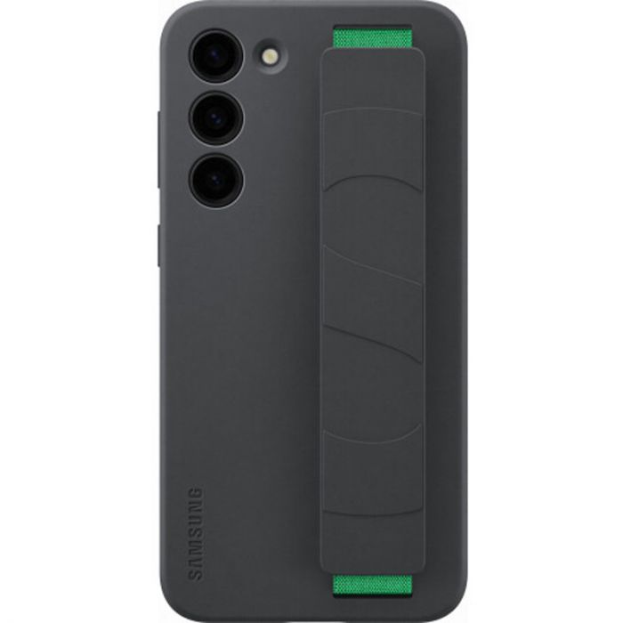 Чохол-накладка Samsung Silicone Grip Case для Samsung Galaxy S23+ SM-S916 Black (EF-GS916TBEGRU)