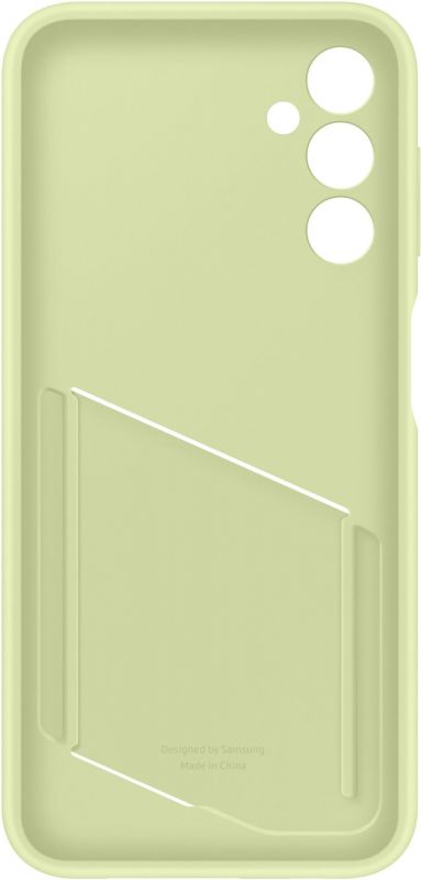 Чохол-накладка Samsung Card Slot Cover для Samsung Galaxy A14 SM-A145 / SM-A146 Lime (EF-OA146TGEGRU)