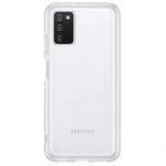 Чохол-накладка Samsung Soft Clear Cover для Samsung Galaxy A03s SM-A037 Transparent (EF-QA037TTEGRU)