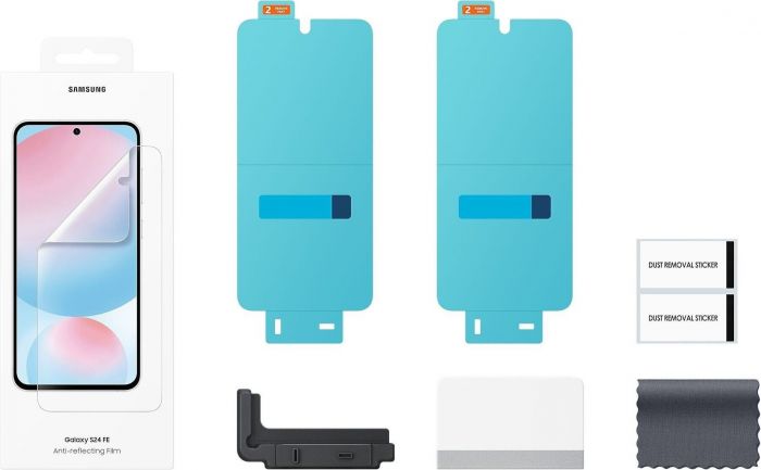 Захисна плівка Samsung Anti-Reflecting Screen Protector для Samsung Galaxy S24 FE SM-S721 (2 Pack) (EF-US721CTEGWW)