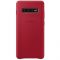 Чохол-накладка Samsung Leather Cover для Samsung Galaxy S10+ SM-G975 Red (EF-VG975LREGRU)