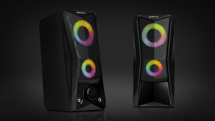 Акустична система REAL-EL S-107 Black 