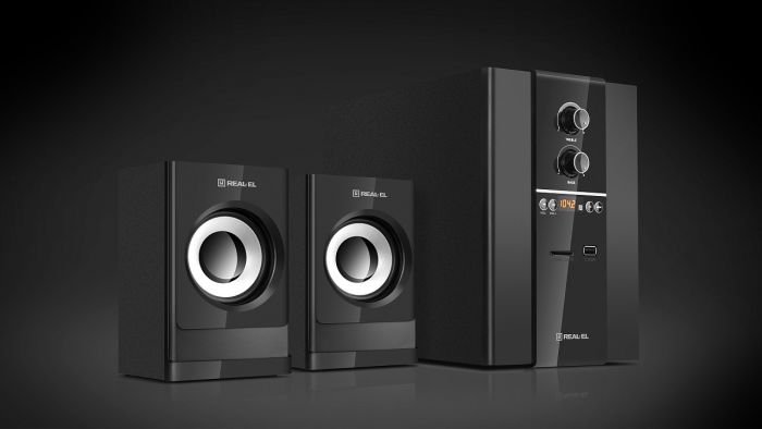 Акустична система REAL-EL M-355 Black