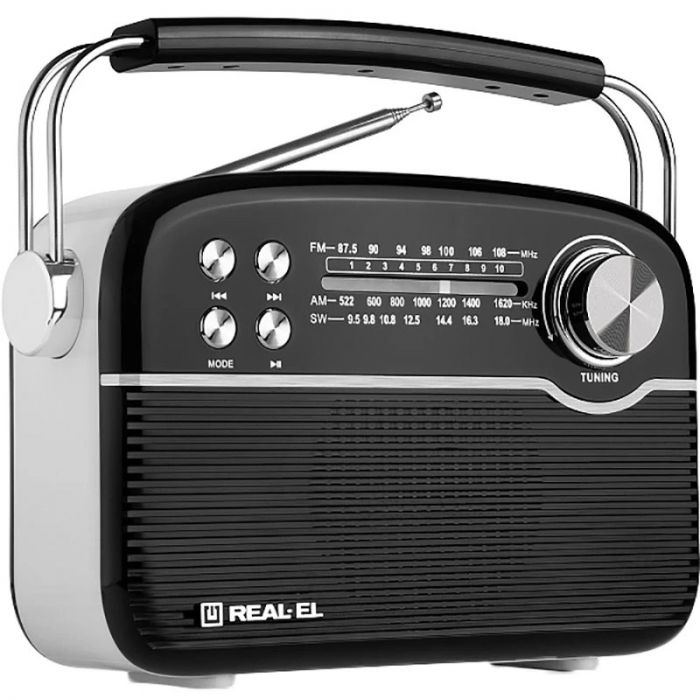 Радіоприймач REAL-EL X-545 Black