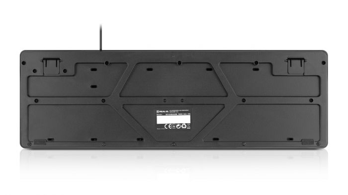 Комплект (клавіатура, миша) REAL-EL Standard 504 Kit Black (EL123100037)