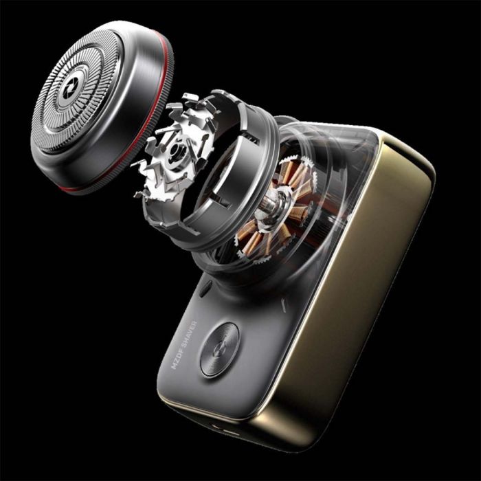 Електробритва Metz Camerist Shaver titanium gold with Bag (MZDF013)