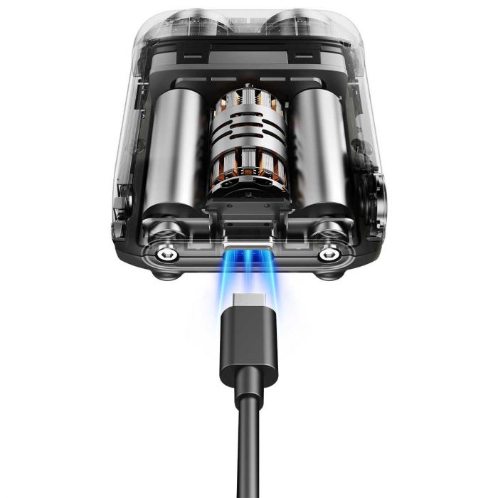 Електробритва Metz Traveller Shaver with Bag White (MZXZ021-WH)