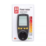 Енергометр цифровий (W/V/A/C/Hz/KWh) СolorWay для розетки (16A/3680W) (CW-VM16-02D)