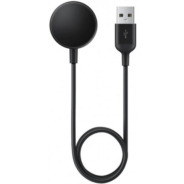 Безпровідний зарядний пристрій Samsung Wireless Charger для Galaxy Watch Black (EP-OR825BBRGRU) OEM