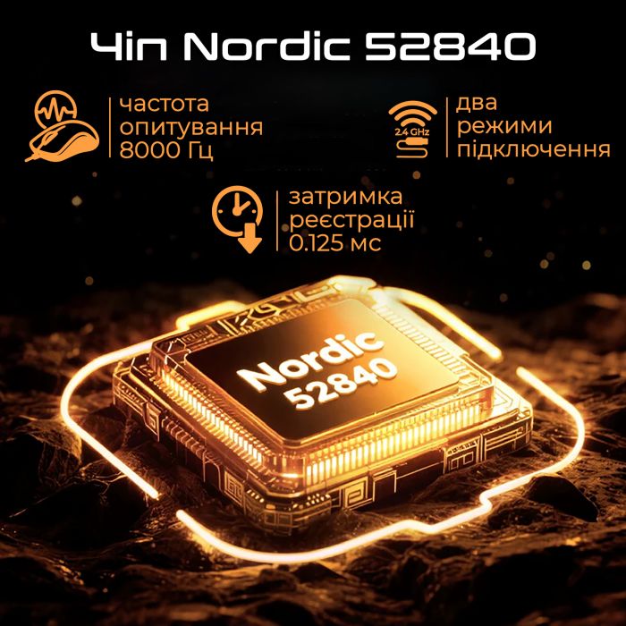 Миша бездротова RAWM ER21Pro Black