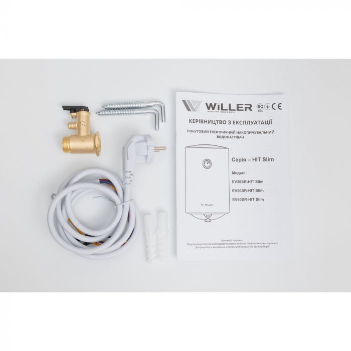 Водонагрівач Willer EV80SR-HIT серія Slim