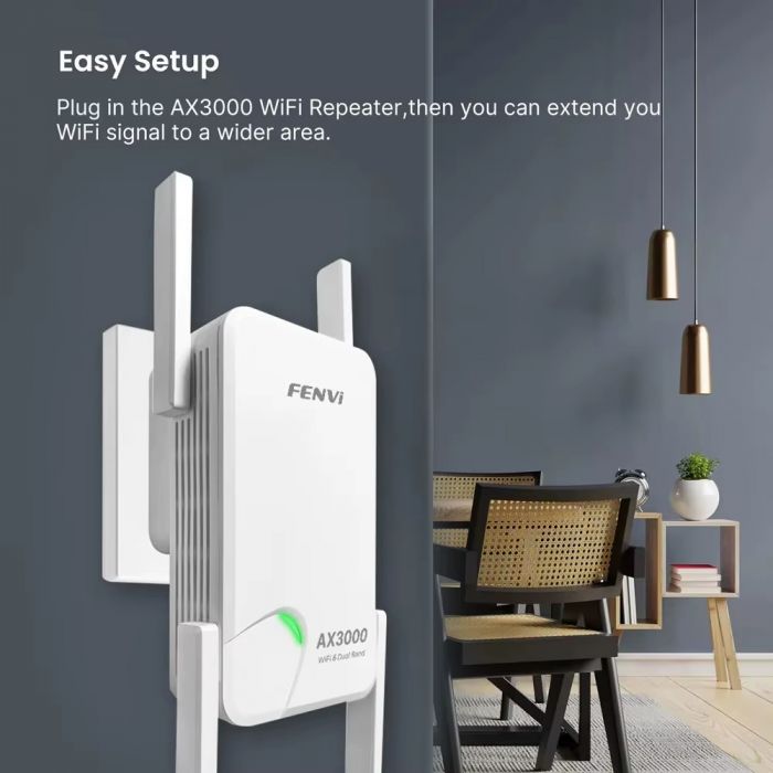 Точка доступу Fenvi F-AX3000R Wi-Fi Repeater Dual Band 2.4/5Ghz Signal Booster