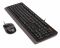 Комплект (клавіатура, миша) A4Tech F1010 Black/Grey