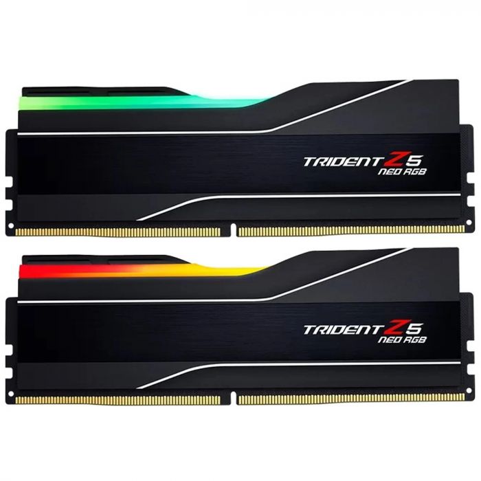 Модуль пам`ятi DDR5 2x16GB/6400 G.Skill Trident Z5 Neo RGB Black (F5-6400J3239G16GX2-TZ5NR)