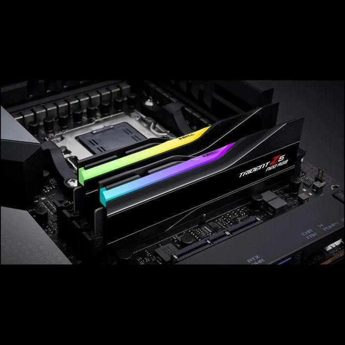 Модуль пам`ятi DDR5 2x16GB/6400 G.Skill Trident Z5 Neo RGB Black (F5-6400J3239G16GX2-TZ5NR)