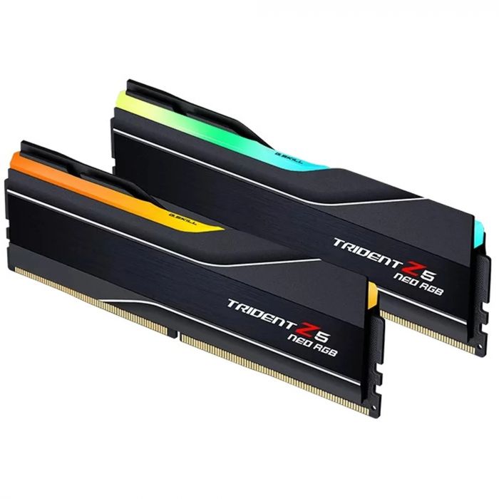 Модуль пам`ятi DDR5 2x16GB/6400 G.Skill Trident Z5 Neo RGB Black (F5-6400J3239G16GX2-TZ5NR)