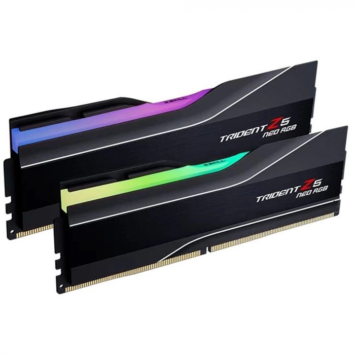 Модуль пам`ятi DDR5 2x16GB/6400 G.Skill Trident Z5 Neo RGB Black (F5-6400J3239G16GX2-TZ5NR)