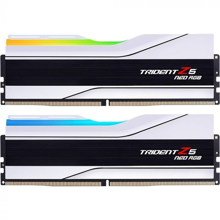 Модуль пам`ятi DDR5 2x16GB/6400 G.Skill Trident Z5 Neo RGB White (F5-6400J3239G16GX2-TZ5NRW)