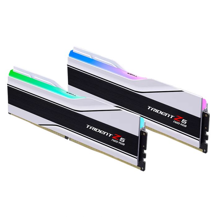 Модуль пам`ятi DDR5 2x16GB/6400 G.Skill Trident Z5 Neo RGB White (F5-6400J3239G16GX2-TZ5NRW)