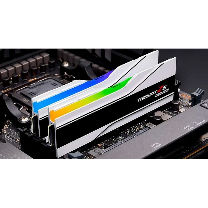 Модуль пам`ятi DDR5 2x16GB/6400 G.Skill Trident Z5 Neo RGB White (F5-6400J3239G16GX2-TZ5NRW)