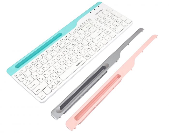 Клавіатура бездротова A4Tech Fstyler FBK25 White 