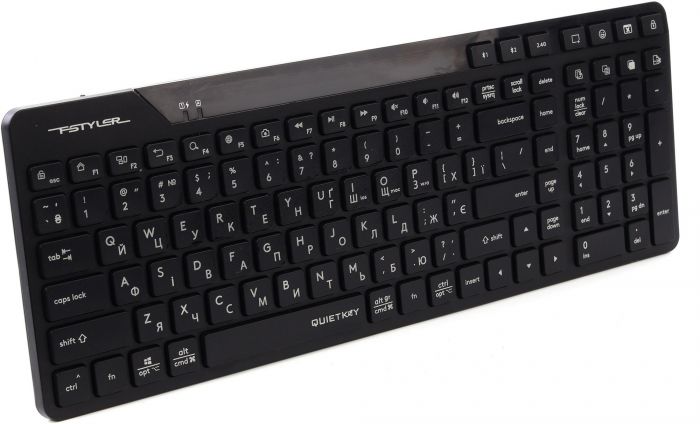 Клавіатура бездротова A4Tech FBK27C AS Black