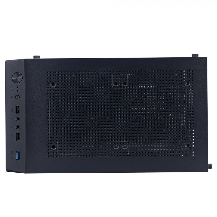 Корпус 1stPlayer FD3-M-BK-4F7 Black без БЖ