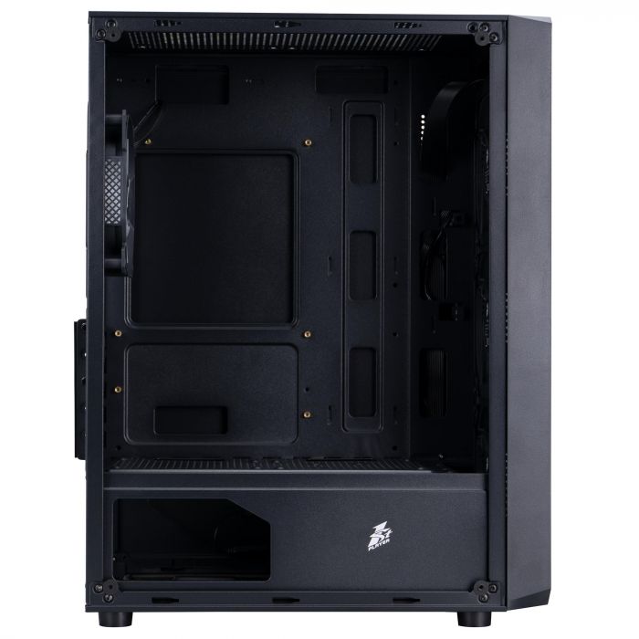 Корпус 1stPlayer FD3-M-BK-4F7 Black без БЖ