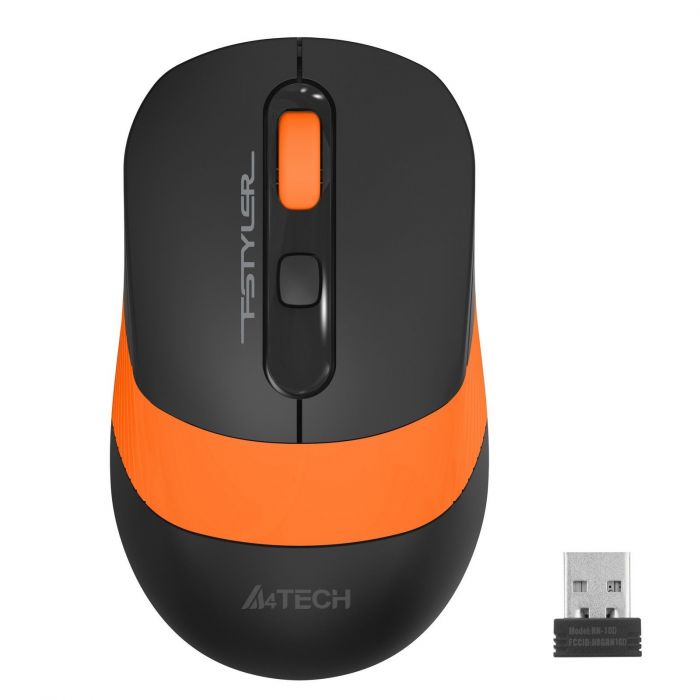 Миша бездротова A4Tech FG10S Orange/Black USB