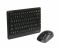 Комплект (клавіатура, миша) бездротовий A4Tech FG1112 Black