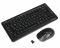 Комплект (клавіатура, миша) бездротовий A4Tech FG1112 Black