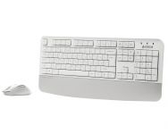 Комплект (клавіатура, миша) бездротовий A4Tech Fstyler FG2500S Plus White
