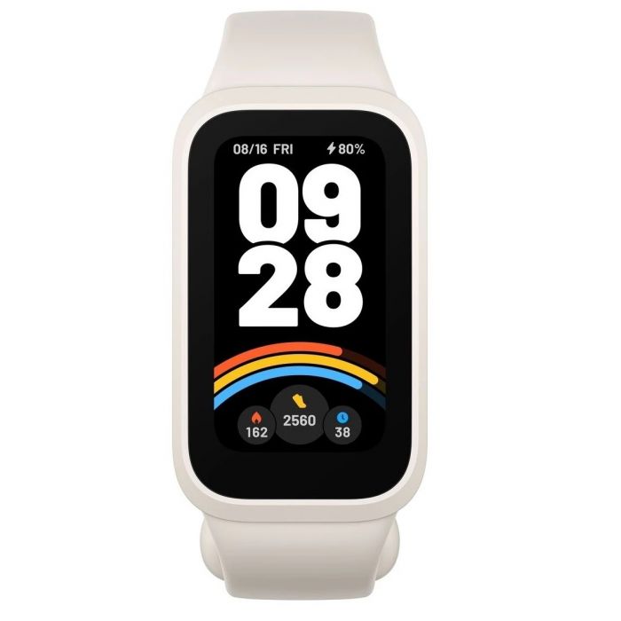 Фiтнес-браслет Xiaomi Smart Band 9 Active Beige White (BHR9441GL)