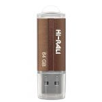 Флеш-накопичувач USB 64GB Hi-Rali Corsair Series Bronze (HI-64GBCORBR)